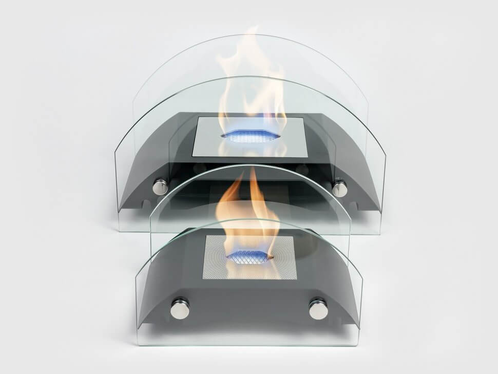 Биокамин Lux Fire Мост М черный