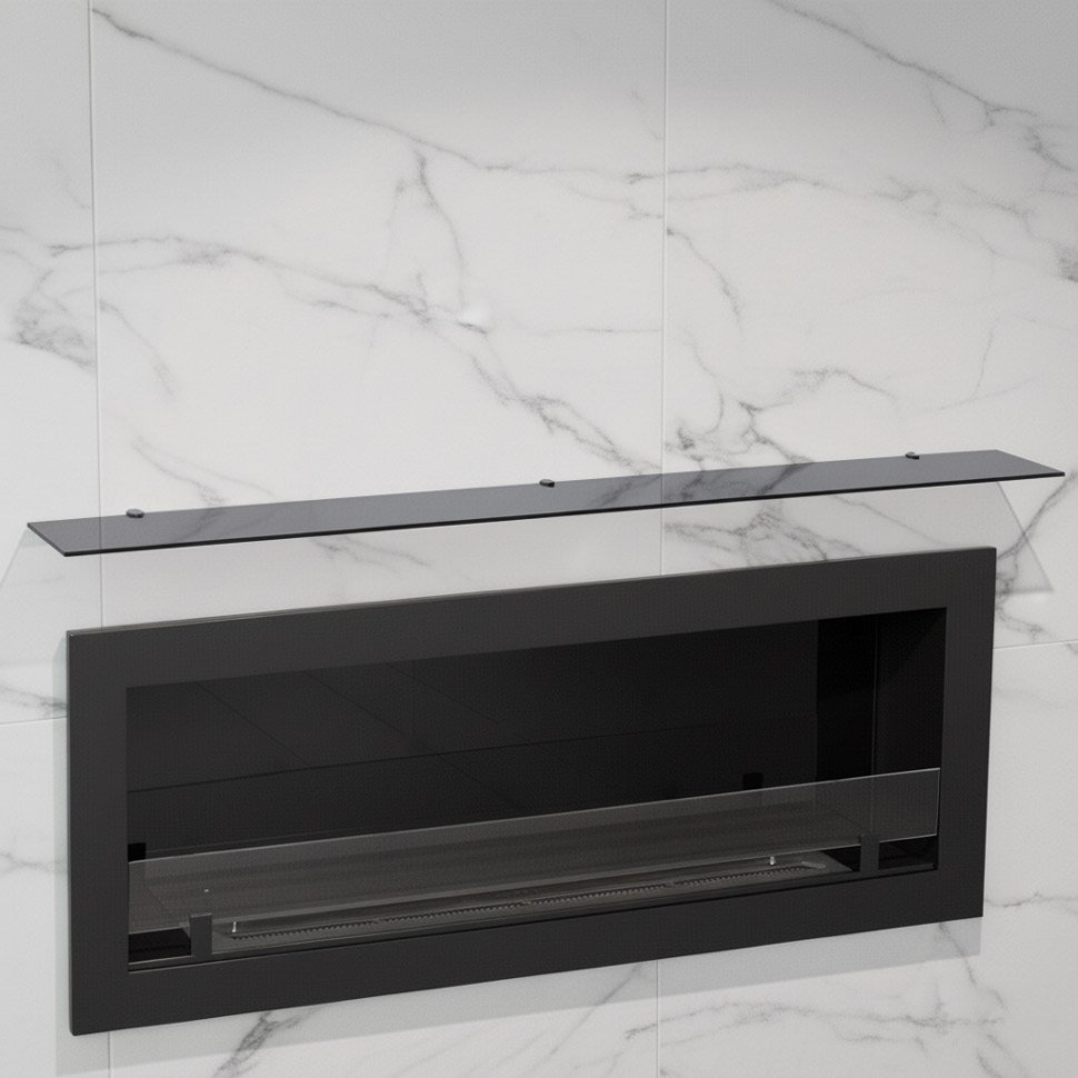 Стеклянная полка для биокамина Gray 700