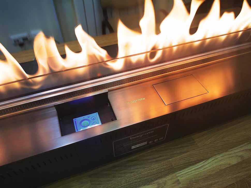 Автоматический биокамин SmartFire L 1300 plus Biograte